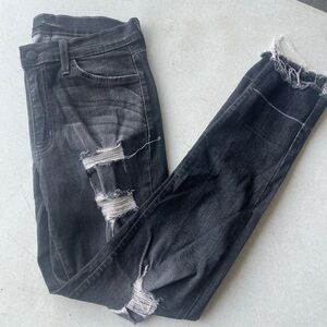 Kan Kan Black Denim Jeans Size 28